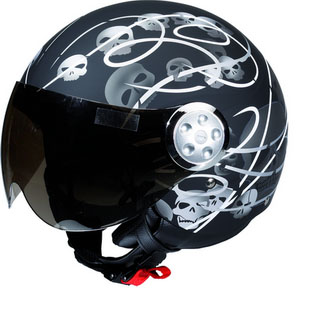 DEMM SKULL Flat Black