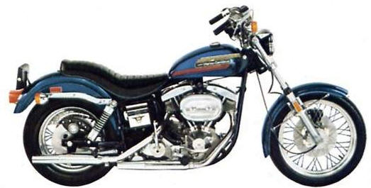 Harley Davidson FX1200 72-79