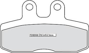 FERODO REMBLOK SET FDB 2060 P