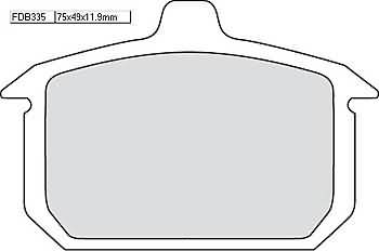 FERODO REMBLOK SET FDB 335 P